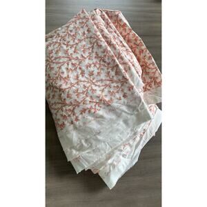 Brunschwig and Fils 9 1/3 yards X 57” Coraux 1983 Musee Hand Print Glazed Cotton